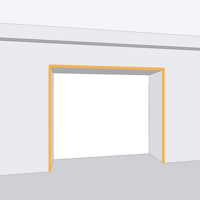 Подготовка проема к монтажу ворот