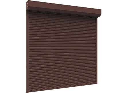 Рольставни витринные (взломоустойчивые) из стального профиля rhs52