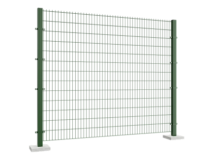 Заборные секции из сварной сетки серии “Усиленная”